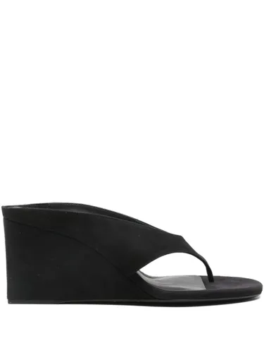 Alaïa Leather Thong Sandals - Alaïa - Modalova