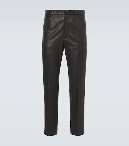 Auralee Leather straight pants - Auralee - Modalova