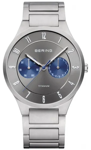 Men's Titanium Chronograph Watch - Bering - Modalova