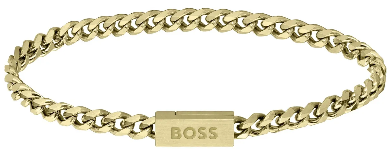 BOSS 1580172M Chain For Him Gold IP Bracelet Jewellery - BOSS Jewellery - Modalova
