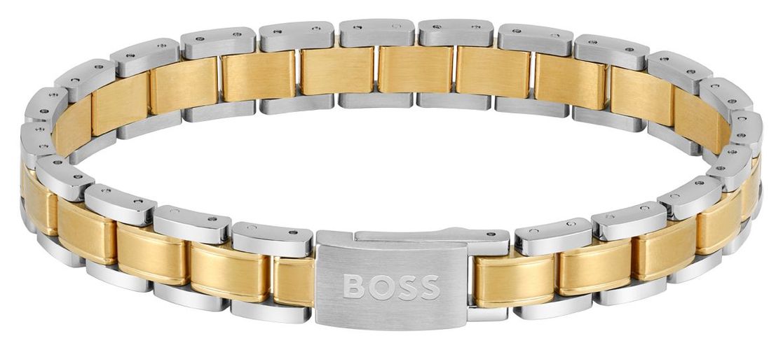 BOSS 1580195 Men's Essentials Two Tone Bracelet Jewellery - BOSS Jewellery - Modalova