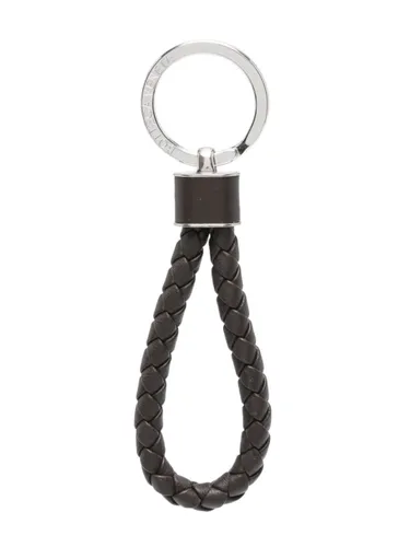 Bottega Veneta Leather Key Ring - Bottega Veneta - Modalova