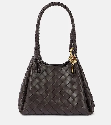 Parachute Small Intrecciato leather shoulder bag - Bottega Veneta - Modalova