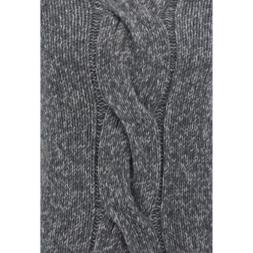 High Neck Sweater Cashmere - Men - Brunello Cucinelli - Modalova