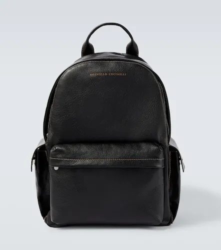 Brunello Cucinelli Leather backpack - Brunello Cucinelli - Modalova