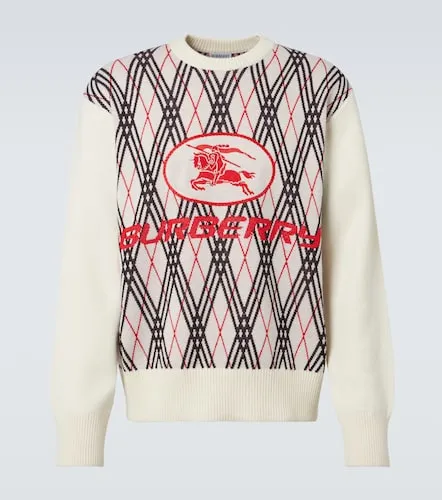 Burberry Argyle jacquard sweater - Burberry - Modalova