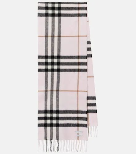 Check cashmere scarf - Burberry - Modalova