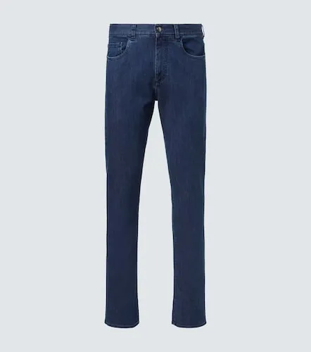 Canali Mid-rise slim jeans - Canali - Modalova