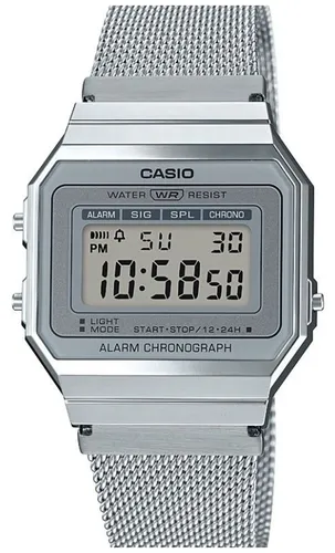 A700WEM-7AEF | Vintage | Steel Mesh Bracelet | Stop- Watch - Casio - Modalova
