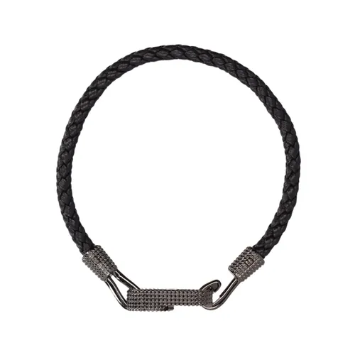 CD Icon Braided Leather Bracelet - Dior - Modalova