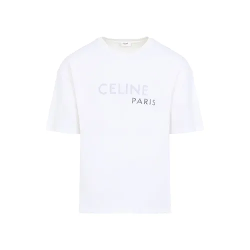 Double Layered T-Shirt Cotton - Men - Celine - Modalova