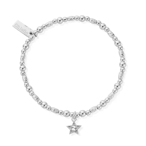 SBBCB3486 April Birthstone Bracelet - 925 Sterling Jewellery - ChloBo - Modalova