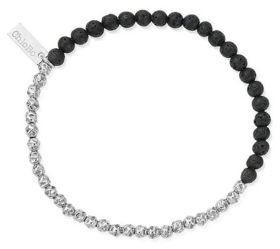 SBBLHAMM MAN Black Lava Principal Bracelet - 925 Jewellery - ChloBo - Modalova