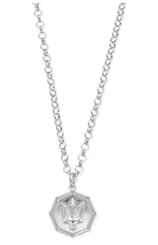 SCBEL3C022M MAN Belcher Chain Trident Necklace - 925 Jewellery - ChloBo - Modalova