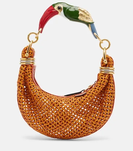 Bracelet Small woven leather shoulder bag - Chloe - Modalova