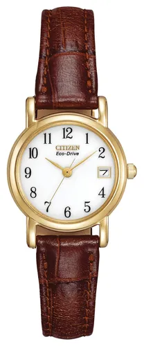 EW1272-01A Women's Leather Strap Strap Eco- Watch - Citizen - Modalova