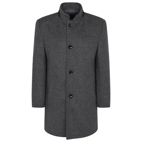 Classic Coat with Flannel Details - Bugatti - Modalova