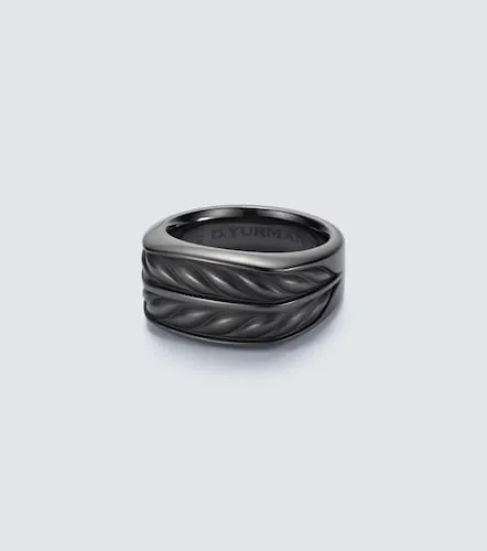David Yurman Chevron titanium ring - David Yurman - Modalova