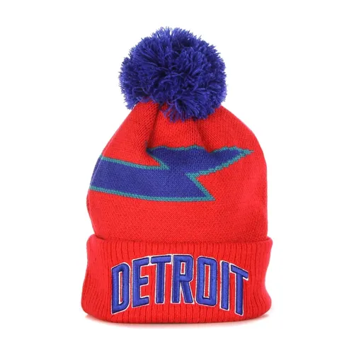Detroit Pistons Pom Pom Beanie - New Era - Modalova