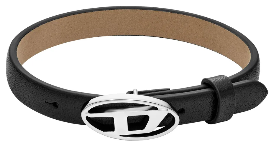 DX1516040 Oval D Logo Black Jewellery - Diesel - Modalova