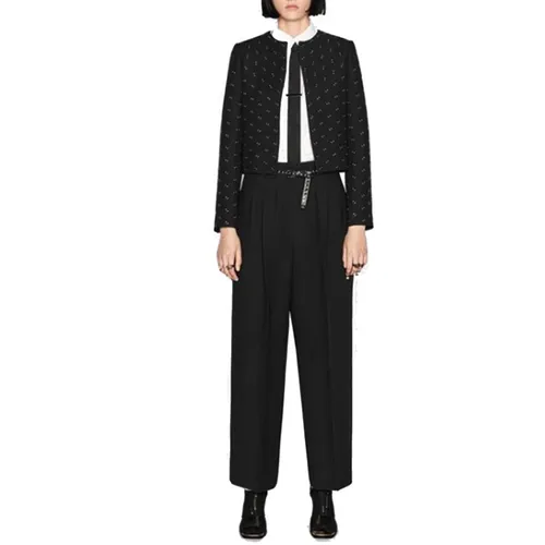 Wool And Silk Pants - Women - Dior - Modalova