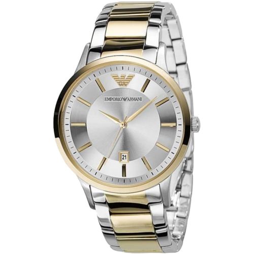 AR2449 Two-Tone Men's Watch - Size One Size - Emporio Armani - Modalova