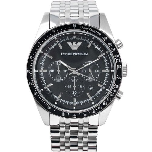 AR5988 Tazio Chronograph Men's Watch - Size One Size - Emporio Armani - Modalova