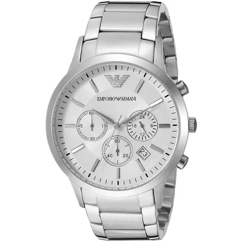 Renato AR2458 Men's 43mm Chronograph Watch - Size One Size - Emporio Armani - Modalova