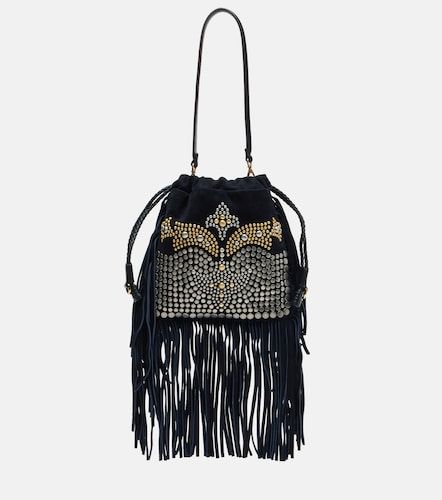 Kalispera Small studded suede shoulder bag - Etro - Modalova
