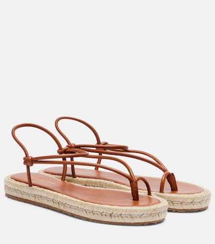 Leather espadrille sandals - Gianvito Rossi - Modalova