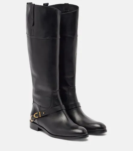 Charlie leather knee-high boots - Golden Goose - Modalova