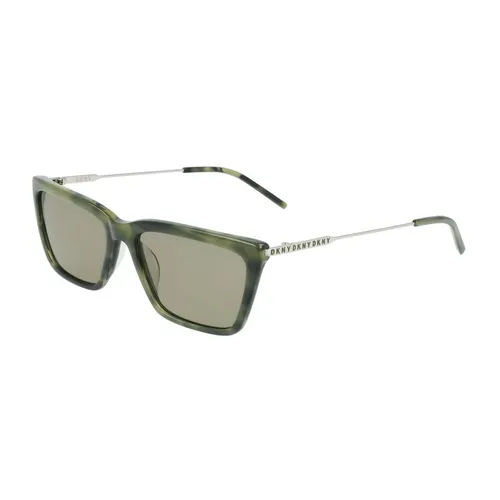 Green Acetate UV Filter Sunglasses - Dkny - Modalova