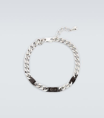 Interlocking sterling chain bracelet - Gucci - Modalova
