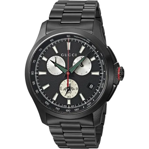 YA126268 G-Timeless Chronograph Men's Watch - Size One Size - Gucci - Modalova