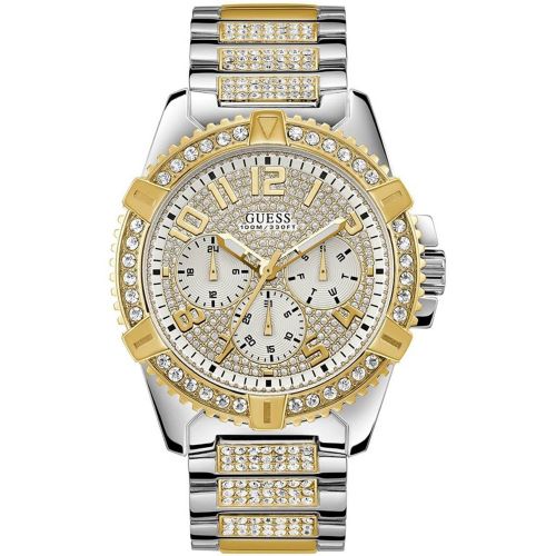 W0799G4 Gold Tone Frontier Men's Watch - Size One Size - Guess - Modalova