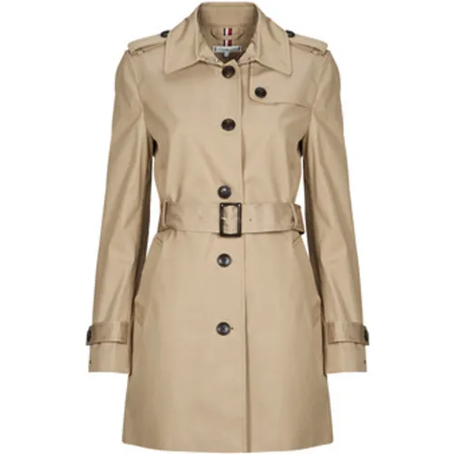HERITAGE SINGLE BREASTED TRENCH women's Trench Coat in - Tommy Hilfiger - Modalova