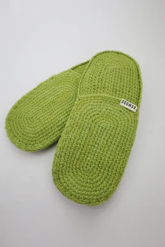 HIDE - Lambswool House Slipper Pear Green, Size 2 - KOMODO - Modalova