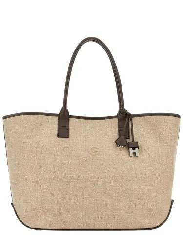Hogan shopping bag with logo - hogan - Modalova