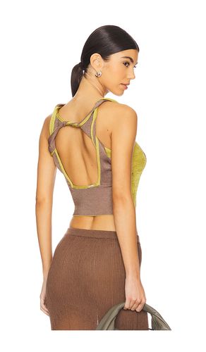 Two-tone Twisted Top in . Size M. Also in L, XL - ISA BOULDER - Modalova