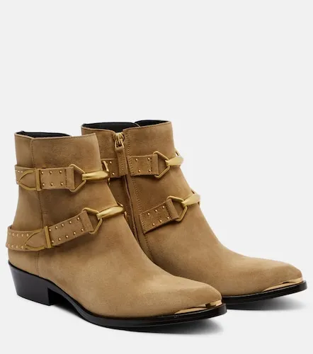Zalya suede ankle boots - Isabel Marant - Modalova