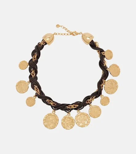 Pieces leather charm necklace - Jacquemus - Modalova