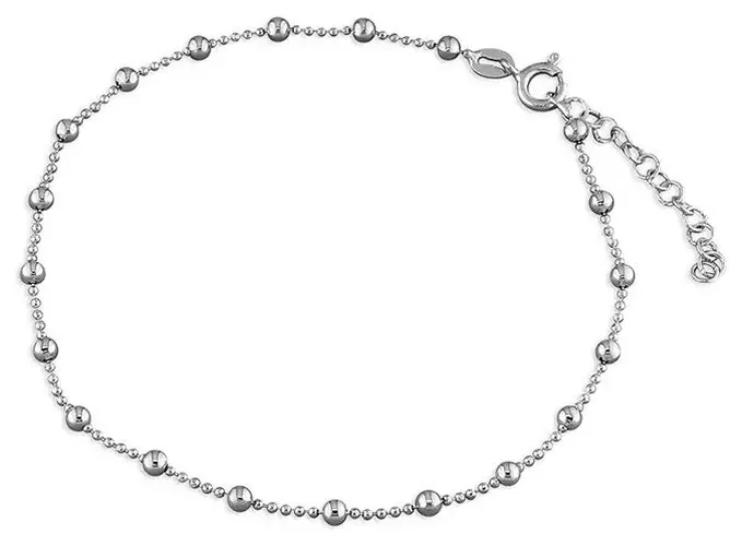 H2226/S 25cm Bead & Ball Jewellery - James Moore CME - Modalova