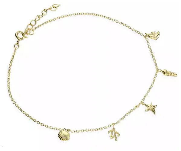 H3218/Y Sterling Silver Gold Plated 'Under Jewellery - James Moore CME - Modalova