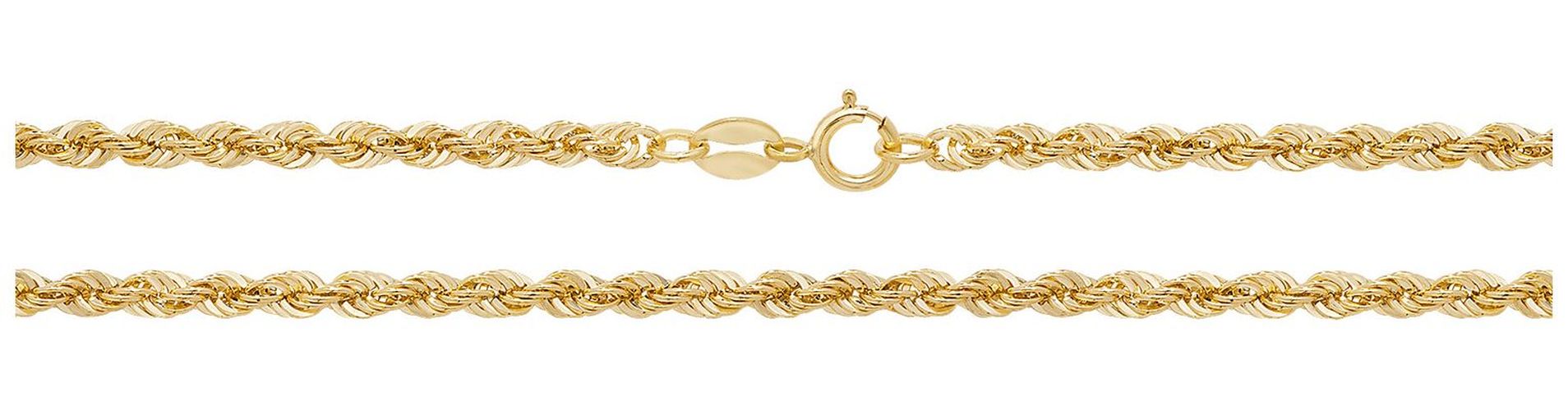 CH201/24 9ct Yellow Gold 24" Rope Chain Jewellery - James Moore TH - Modalova