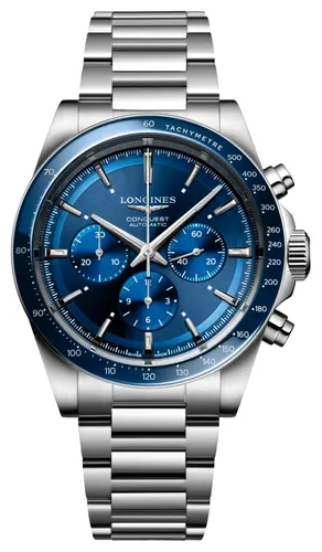 L38354926 Conquest Chronograph Automatic (42mm) Watch - LONGINES - Modalova