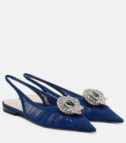 Galaxy embellished slingback flats - Mach & Mach - Modalova