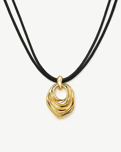 MARKGONG Draped Statement Cord Necklace | 18ct Gold Plated - Missoma - Modalova