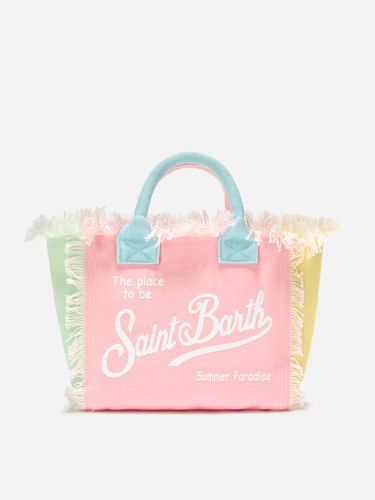 Colette Canvas Bag With Block Design - Unisex - Mc2 Saint Barth - Modalova