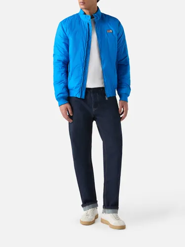 Jet Lightweight Bomber Jacket In Bluette Coat - Men - Mc2 Saint Barth - Modalova