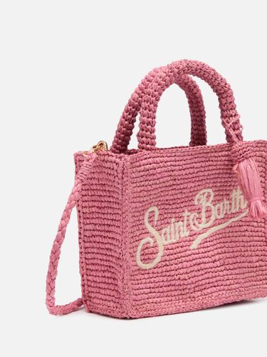 Mini Vanity Raffia Bag With Saint Barth Embroidery - Unisex - Mc2 Saint Barth - Modalova
